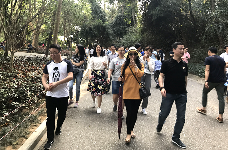 共奋斗 同畅游--景雄企业全体员工北京踏青活动