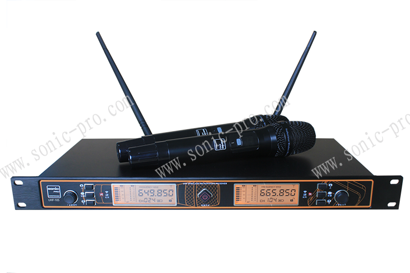 北京UHF-10S  无线双手持话筒